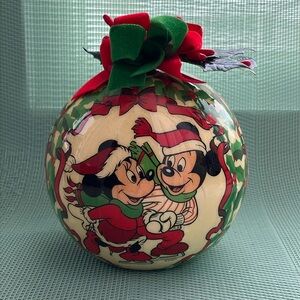 Vintage Mickey & Minnie Ornament